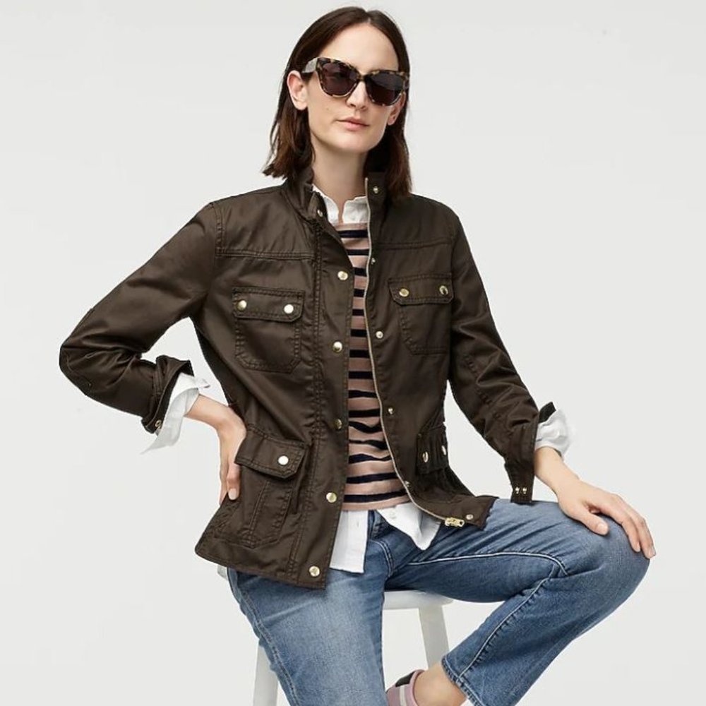 J. Crew Women's Jacket - The downtown field jacket
